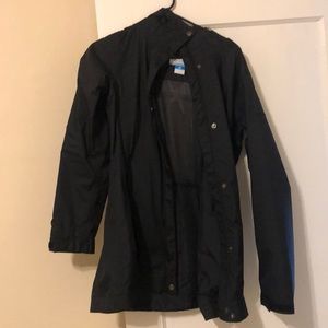 Black Columbia Hooded Jacket